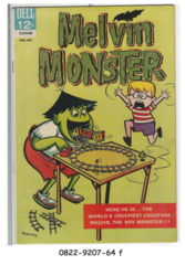 Melvin Monster #1 © April-June 1965, Dell Comics